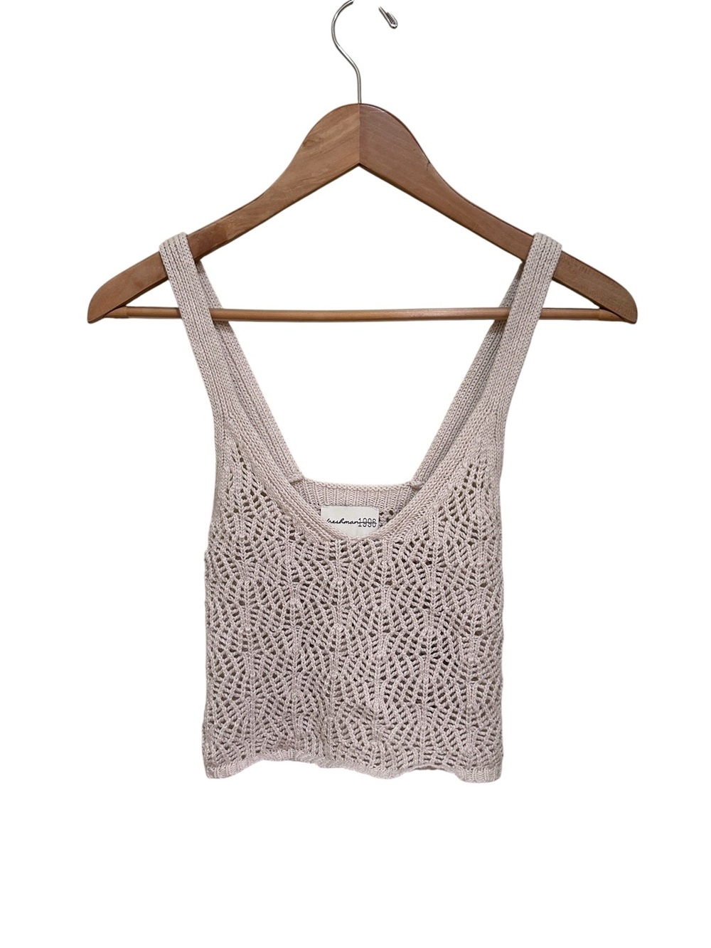 Freshman 1996 Size Small Crochet Boho Crop Top